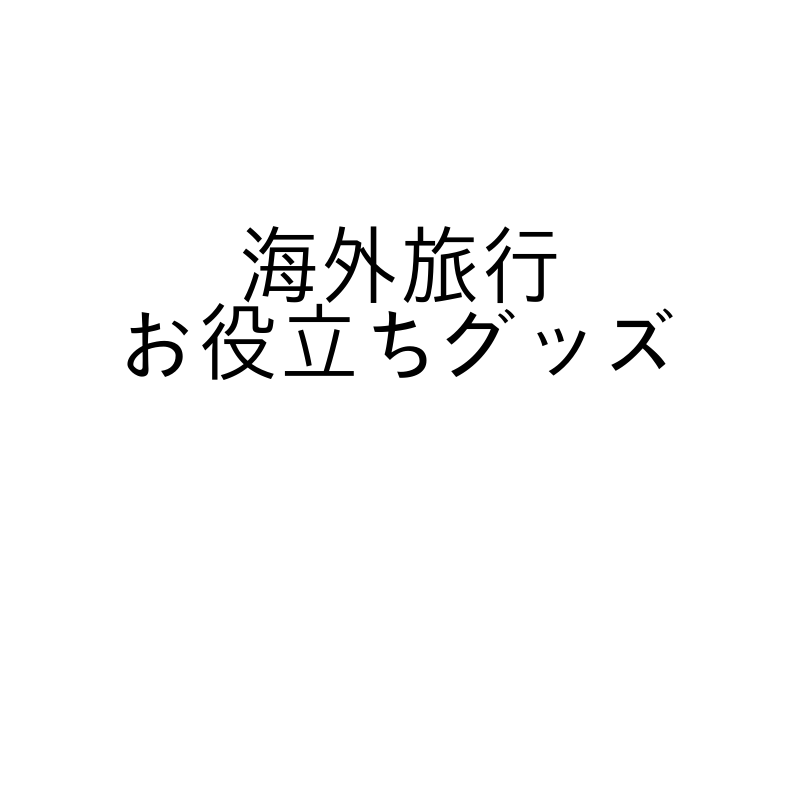 10月下旬～11月上旬のロンドン～パリ～ブリュッセル旅行で役立った持ち物